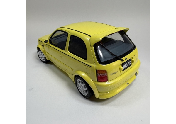 フジミ K11マーチニスモ改 ワイドトレッドバージョン画像3