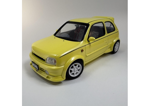 フジミ K11マーチニスモ改 ワイドトレッドバージョン画像4