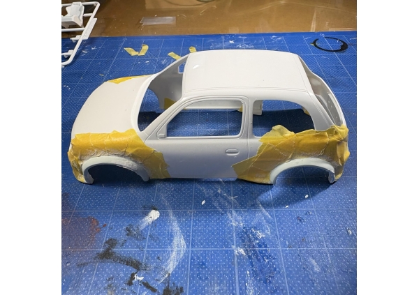 フジミ K11マーチニスモ改 ワイドトレッドバージョン画像5