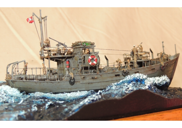 ドイツ海軍 戦闘漁船 1/144画像2