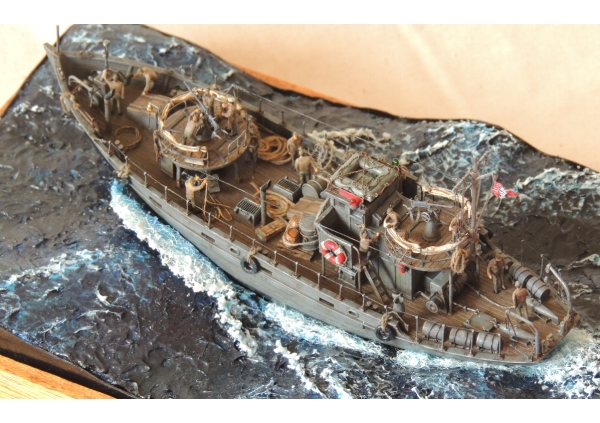 ドイツ海軍 戦闘漁船 1/144画像4