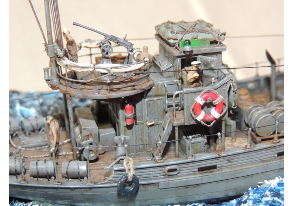 ドイツ海軍 戦闘漁船 1/144画像5