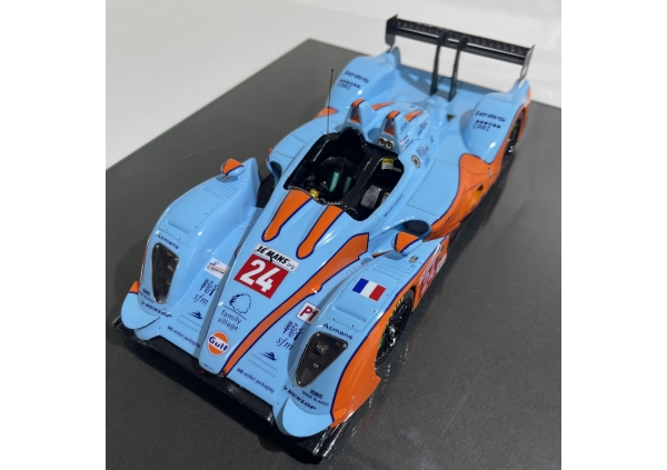 simil R+ST27 1/24 OAK Pescarolo 01 Gulf LMP1 LM 2011 ♯24画像2