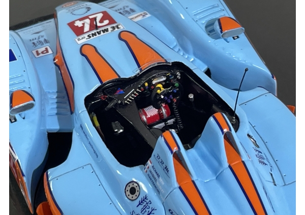 simil R+ST27 1/24 OAK Pescarolo 01 Gulf LMP1 LM 2011 ♯24画像5