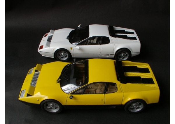 【2005年 フジミ模型 1/24】Ferrari 512BB、BBi画像1
