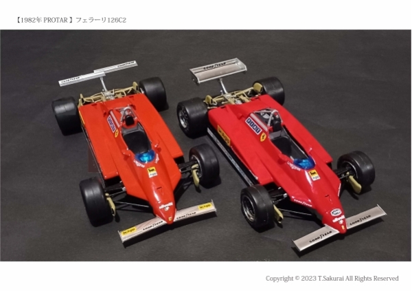 【1982年 PROTAR 1/24】Ferrari 126C2