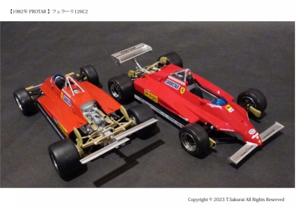 【1982年 PROTAR 1/24】Ferrari 126C2画像3
