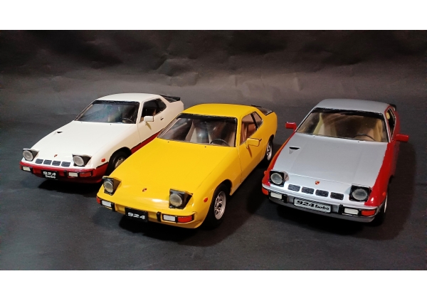 【1978～1982年  ㈱エルエス 1/24】PORSCHE 924S、924turbo(ポルシェ924S、924ターボ)画像1