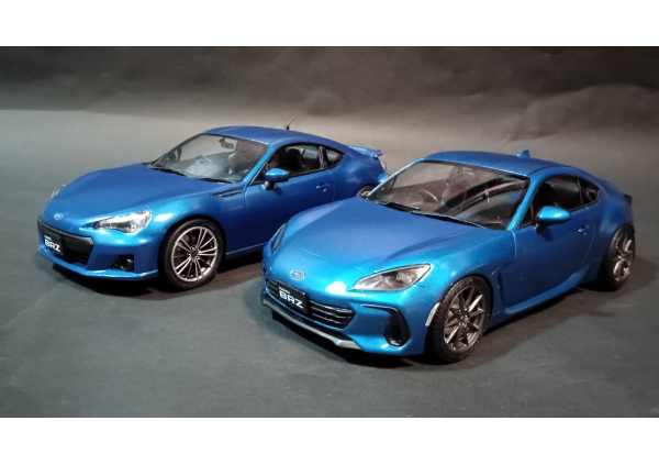 【2012・2021年  ㈱アオシマ・㈱タミヤ 1/24】SUBARU BRZ(スバル BRZ)