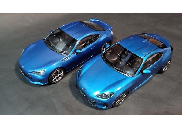 【2012・2021年  ㈱アオシマ・㈱タミヤ 1/24】SUBARU BRZ(スバル BRZ)画像3