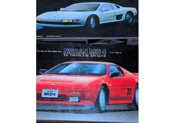 【1986、1987年 フジミ模型㈱ 1/24】NISSAN MID-4、mid4（ニッサン ミッド4）画像5