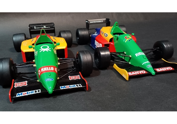 【1988・1989年 グンゼ産業㈱+㈱ハセガワ 1/24】BENETON Ford B187・B188（ベネトン フォード）画像3