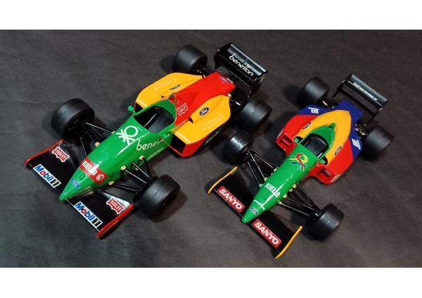 【1988・1989年 グンゼ産業㈱+㈱ハセガワ 1/24】BENETON Ford B187・B188（ベネトン フォード）画像4