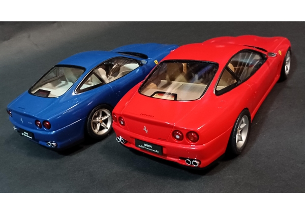 【2006年 フジミ模型㈱ 1/24】Ferrari 550・575M maranello（フェラーリ 550・575M マラネロ）