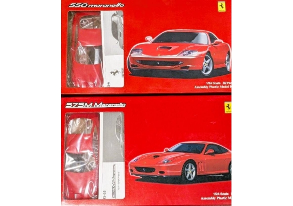 【2006年 フジミ模型㈱ 1/24】Ferrari 550・575M maranello（フェラーリ 550・575M マラネロ）画像4