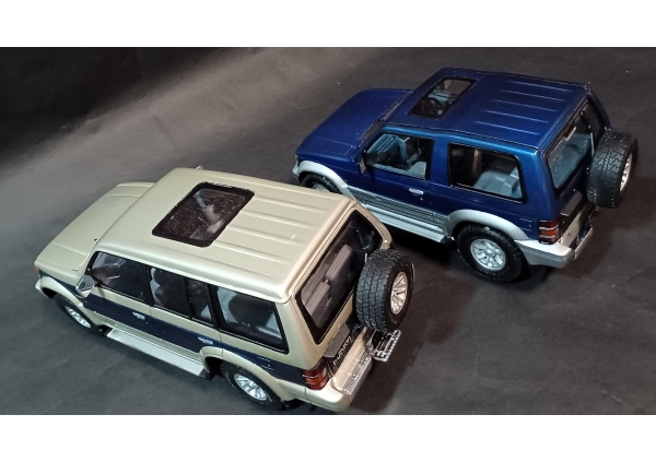 【1993年 ㈱アオシマ文化教材社、㈱タミヤ 1/24】MITSUBISHI PAJERO（ミツビシ パジェロ）画像2