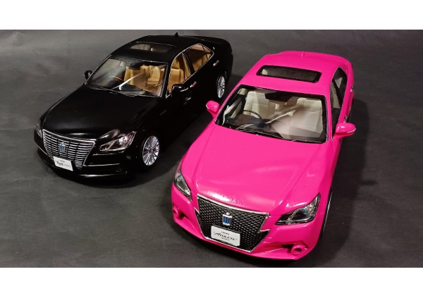 【2014年 ㈱アオシマ文化教材社 1/24】TOYOTA CROWN ATHLETE、Royalsaloon（トヨタ クラウン アスリート、ロイヤルサルーン）画像3