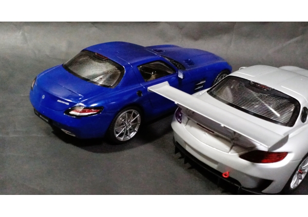 【2013年 フジミ模型㈱ 1/24】Mercedes Benz SLS AMG、同 GT3（メルセデスベンツ SLS AMG、同GT3）画像2