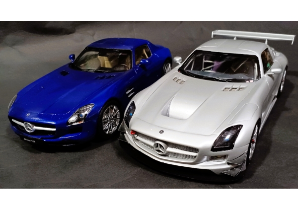 【2013年 フジミ模型㈱ 1/24】Mercedes Benz SLS AMG、同 GT3（メルセデスベンツ SLS AMG、同GT3）画像3