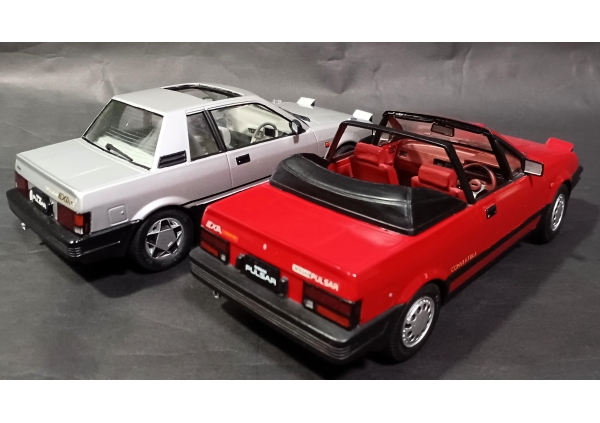 【1983～1986年 オオタキ模型㈱ 1/24】NISSAN PULSER EXA-E 、同 CONVERTIBLE（ニッサン パルサーエクサ）画像3