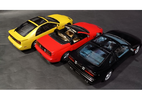 【1992㈱タミヤ、 2023㈱ハセガワ 1/24】NISSAN Fairlady Z（ニッサン フェアレディーＺ）画像2