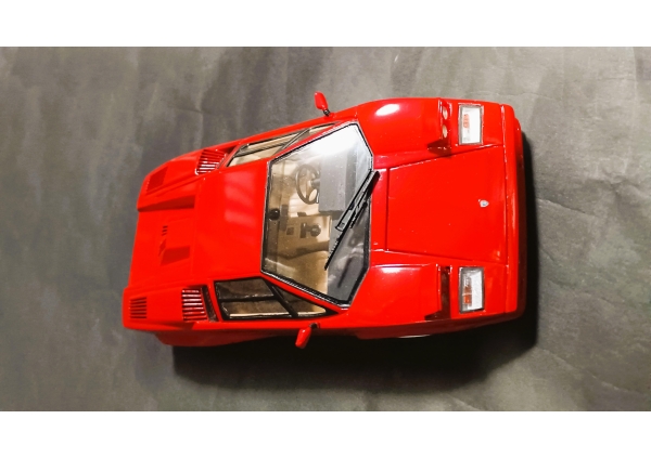 【2004フジミ模型㈱ 1/24】Lamborghini 25th Anniversary countach（ランボルギーニ カウンタック アニバーサリー）画像3