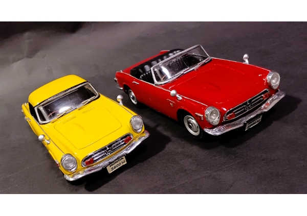 【1989年 日東科学教材㈱ 1/24】HONDA SPORTS 800M（ホンダ スポーツ 800M）