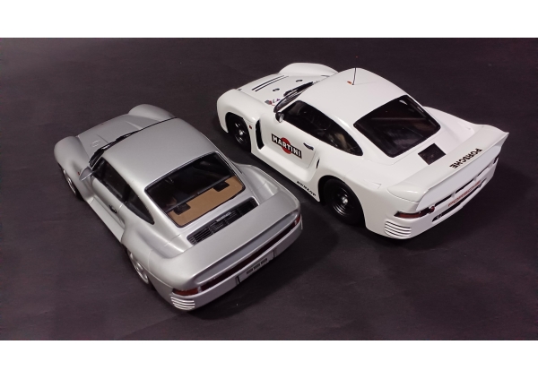 【1987年 ㈱タミヤ 1/24】PORSCHE 959、961（ポルシェ 959、961）画像2