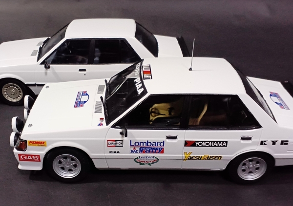 【2019年 ㈱ハセガワ、BEEMAX 1/24】MITSUBISHI LANCER EX（ミツビシ ランサー EX）画像2