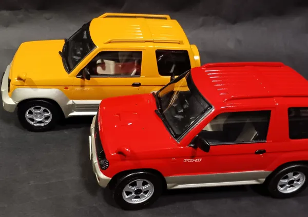 【1996・2011年 フジミ模型㈱】MITSUBISHI PAJERO junior・mini（三菱パジェロジュニア・ミニ）