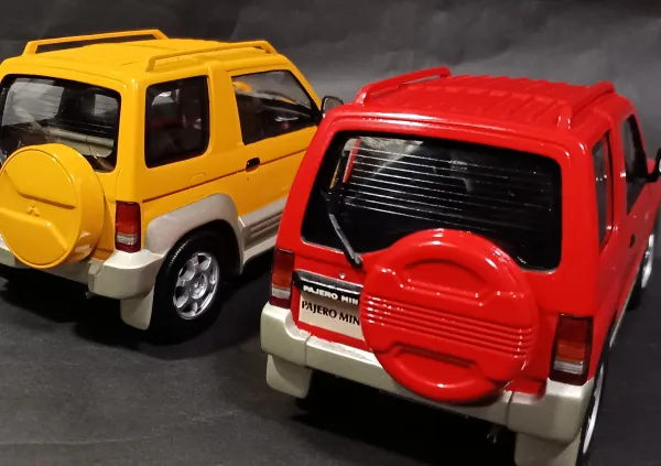 【1996・2011年 フジミ模型㈱】MITSUBISHI PAJERO junior・mini（三菱パジェロジュニア・ミニ）画像2