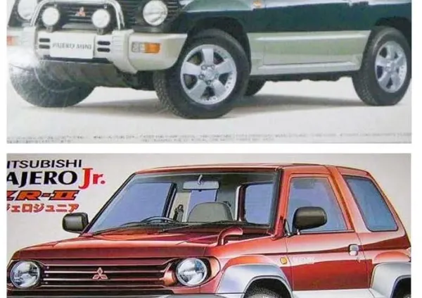 【1996・2011年 フジミ模型㈱】MITSUBISHI PAJERO junior・mini（三菱パジェロジュニア・ミニ）画像4
