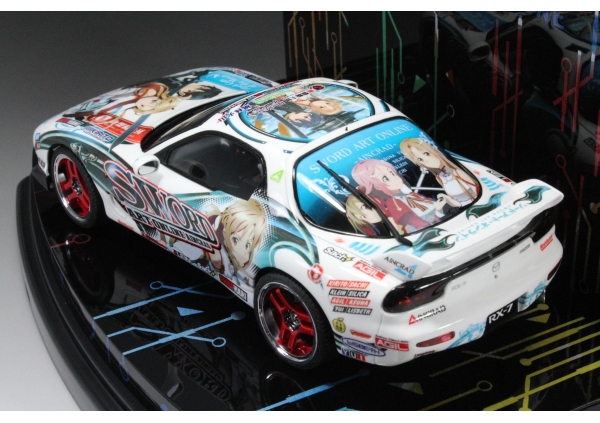 アオシマ 1/24 ソードアート・オンライン FD3S RX-7(痛車)画像2