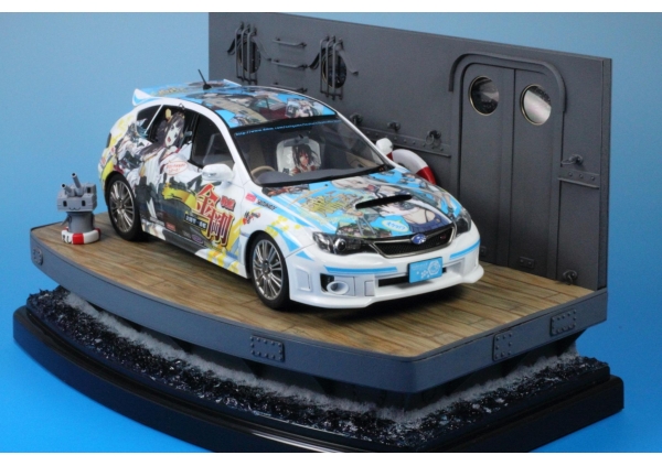 アオシマ 1/24 艦隊これくしょん GRBインプレッサWRX STI(痛車)