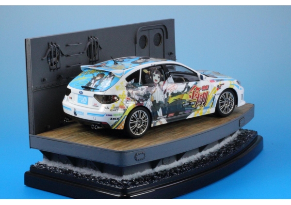 アオシマ 1/24 艦隊これくしょん GRBインプレッサWRX STI(痛車)画像2