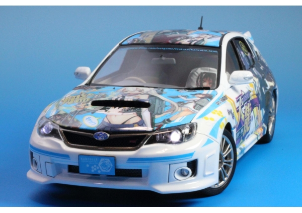 アオシマ 1/24 艦隊これくしょん GRBインプレッサWRX STI(痛車)画像4