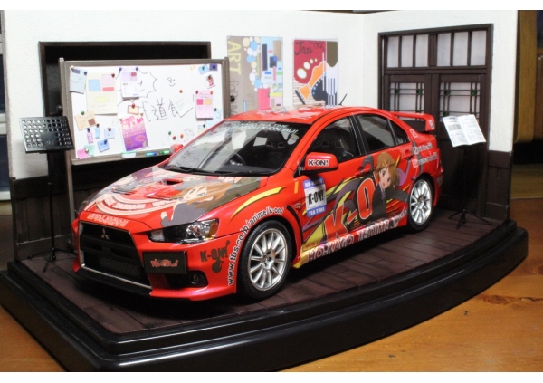 アオシマ 1/24 ランサーエボリューションX けいおん! (痛車)