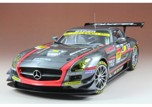 フジミ 1/24 GAINER DIXCEL Mercedes-Benz SLS AMG GT3