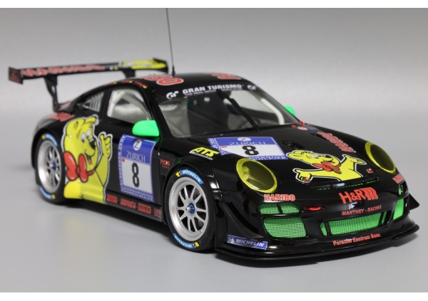 フジミ 1/24ポルシェ911 GT3R HARIBO 2013