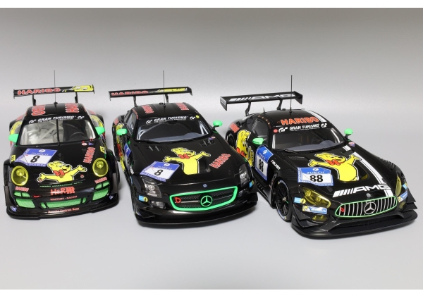 フジミ 1/24ポルシェ911 GT3R HARIBO 2013画像5