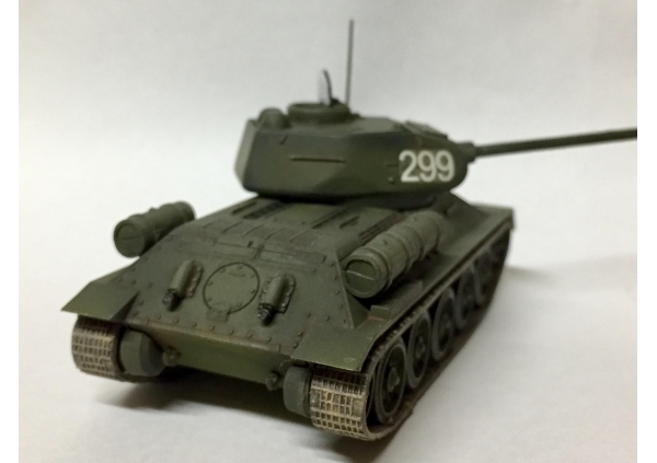 1/76 T34/85 フジミ画像4