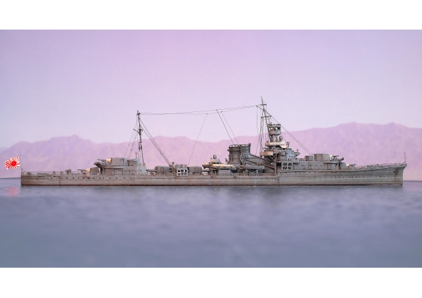 IJN Light Cruiser Yubari 夕張 1942, 1/700画像3