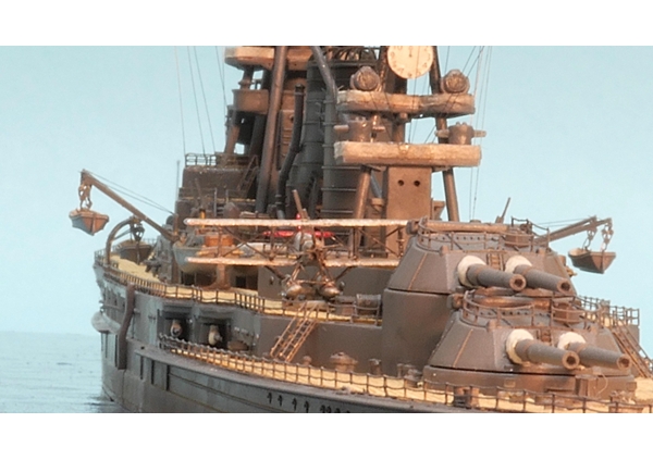 IJN Battleship Nagato 長門 1927, 1/700画像4