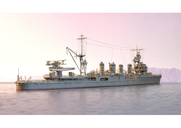 IJN Light Cruiser Sendai 川内 1942, Aoshima 1/700