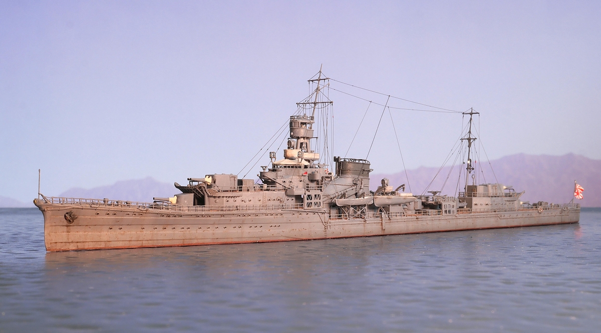 IJN Light Cruiser Yubari 夕張 1942, 1/700画像1