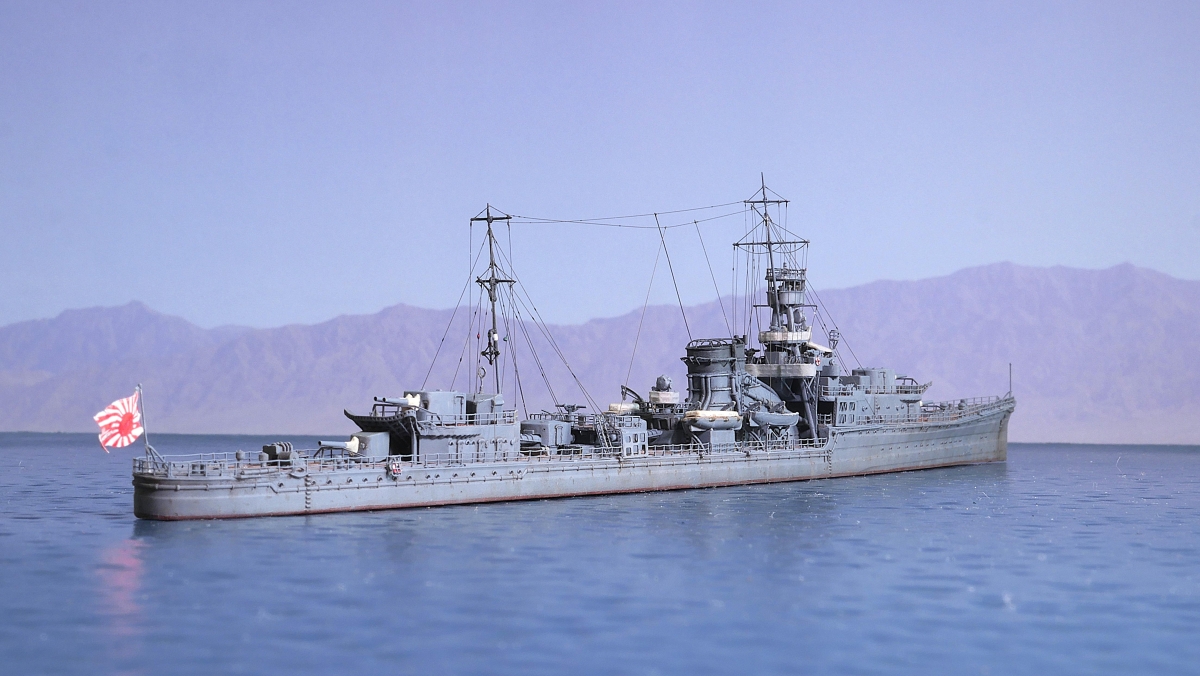 IJN Light Cruiser Yubari 夕張 1942, 1/700画像2
