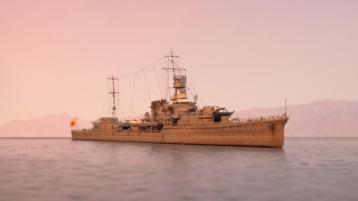 IJN Light Cruiser Yubari 夕張 1942, 1/700画像4