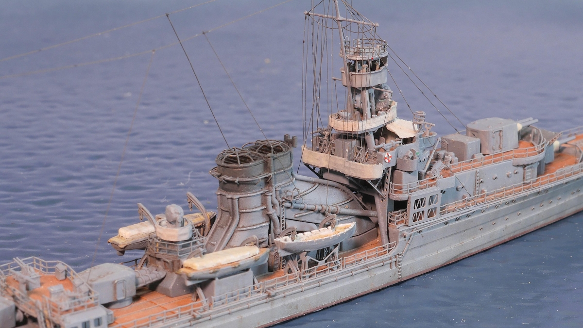 IJN Light Cruiser Yubari 夕張 1942, 1/700画像5
