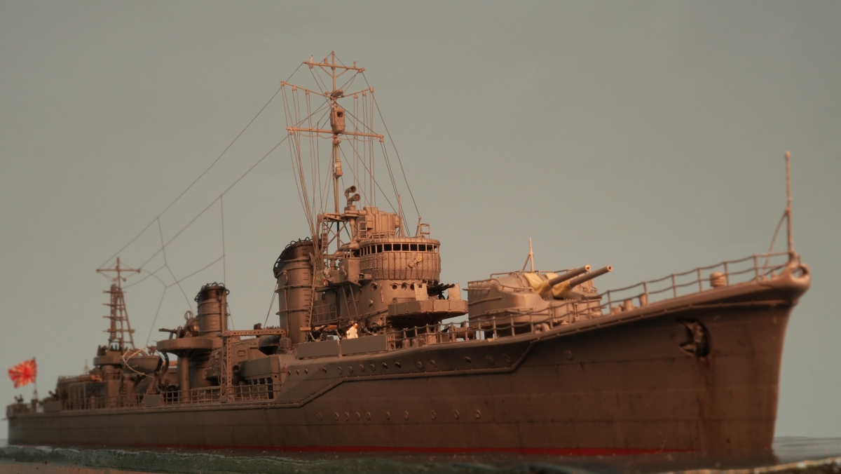 IJN Destroyer Yukikaze 雪風 1945, Tamiya 1/350画像1
