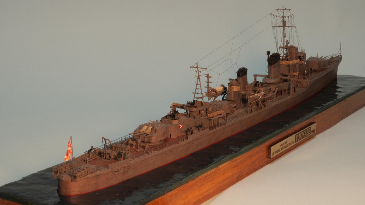 IJN Destroyer Yukikaze 雪風 1945, Tamiya 1/350画像2